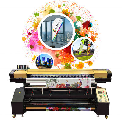 qualité  Cheap i3200 Fabric Printing 4720 5113 Printhead Roll To Roll Modal Fiber Digital Inkjet Printer On Polyester Small Size Fabric usine
