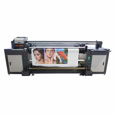 Vente tout-en-un à plat de Hot d'imprimante à jet d'encre de Roll To Roll d'imprimante UV d'hybride du plus nouveau model 1.9m de prix usine